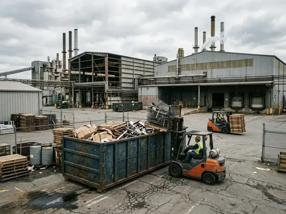 industrial-factory-scrap-conta-003 — frequently asked questions, Cheap Roll-off Dumpster Rentals in Escalon, CA